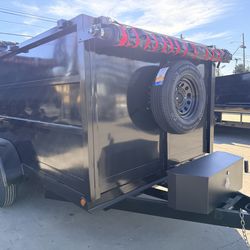 New Hydraulic Dump Trailer 8x12x4