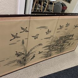 Four Panel Japanese Art