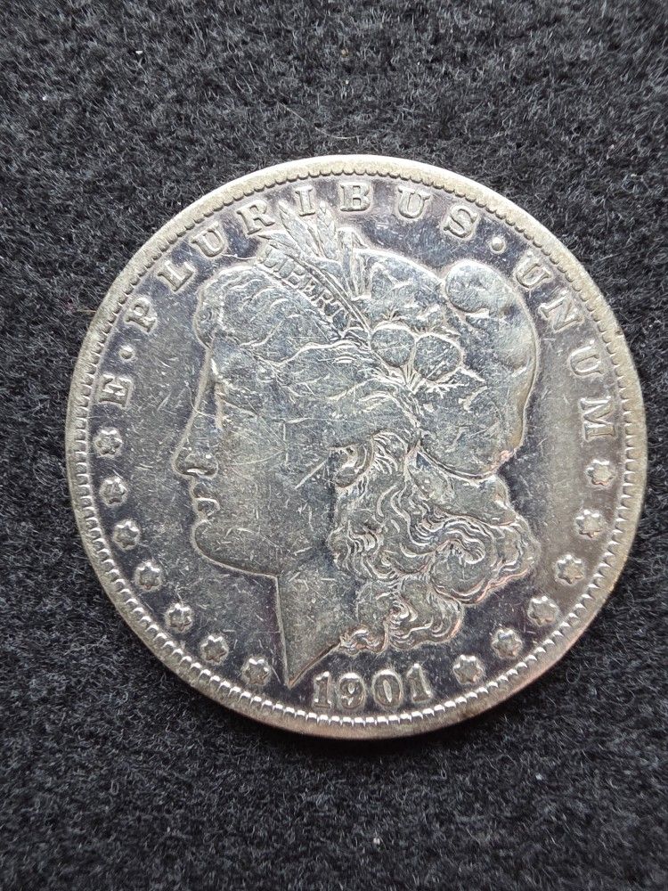Silver Morgan Dollar 1901-S