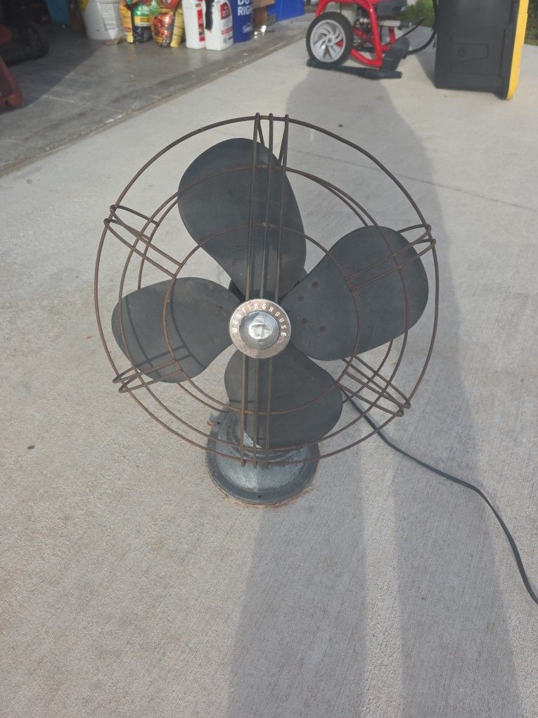 Antique Desk Fan