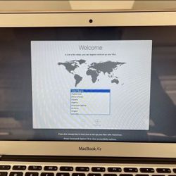 Macbook Air 2014 dual core 1.4ghz i5 4gb ram 
