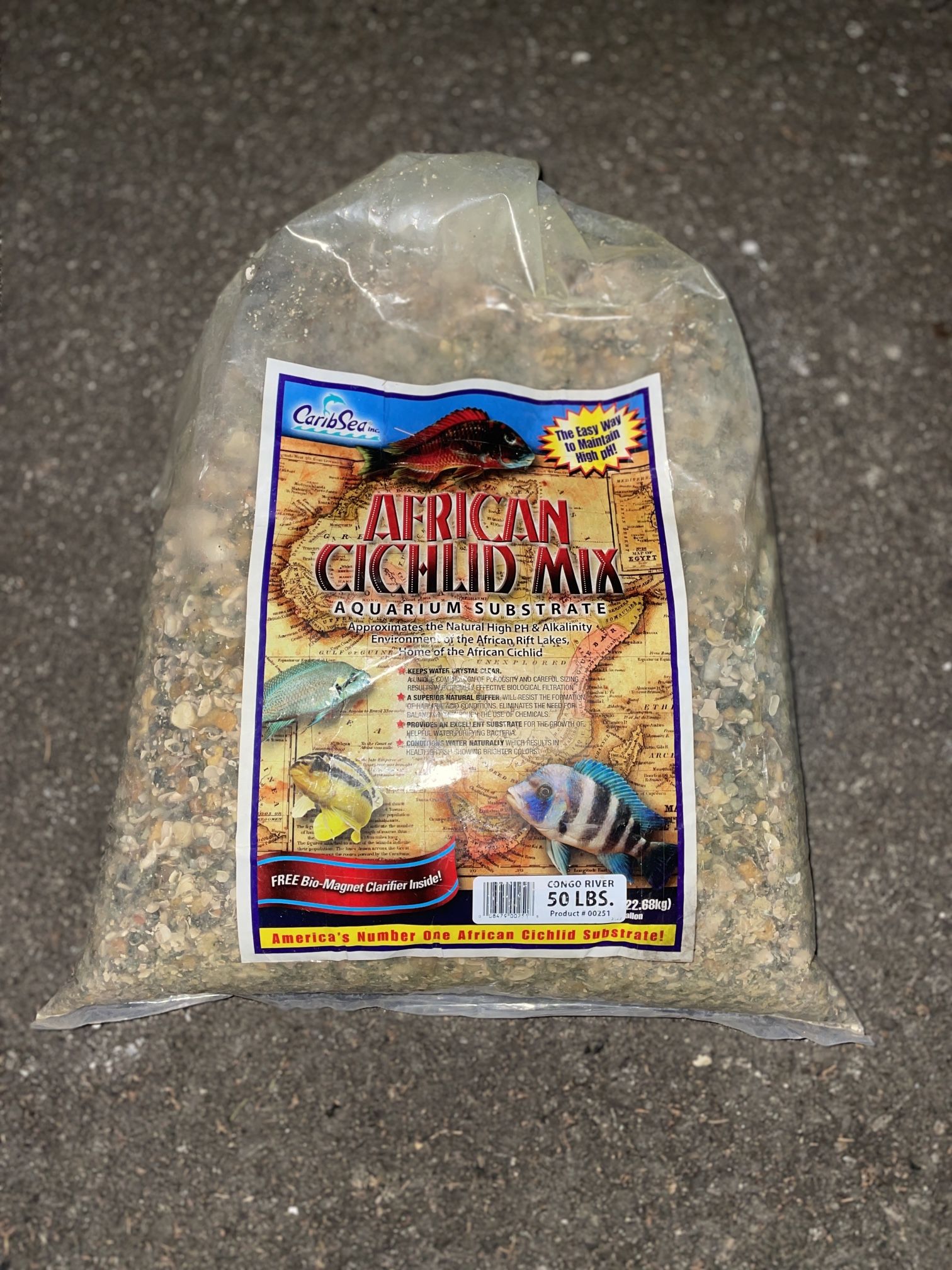 Aquarium Gravel Substrate - 50 LBS