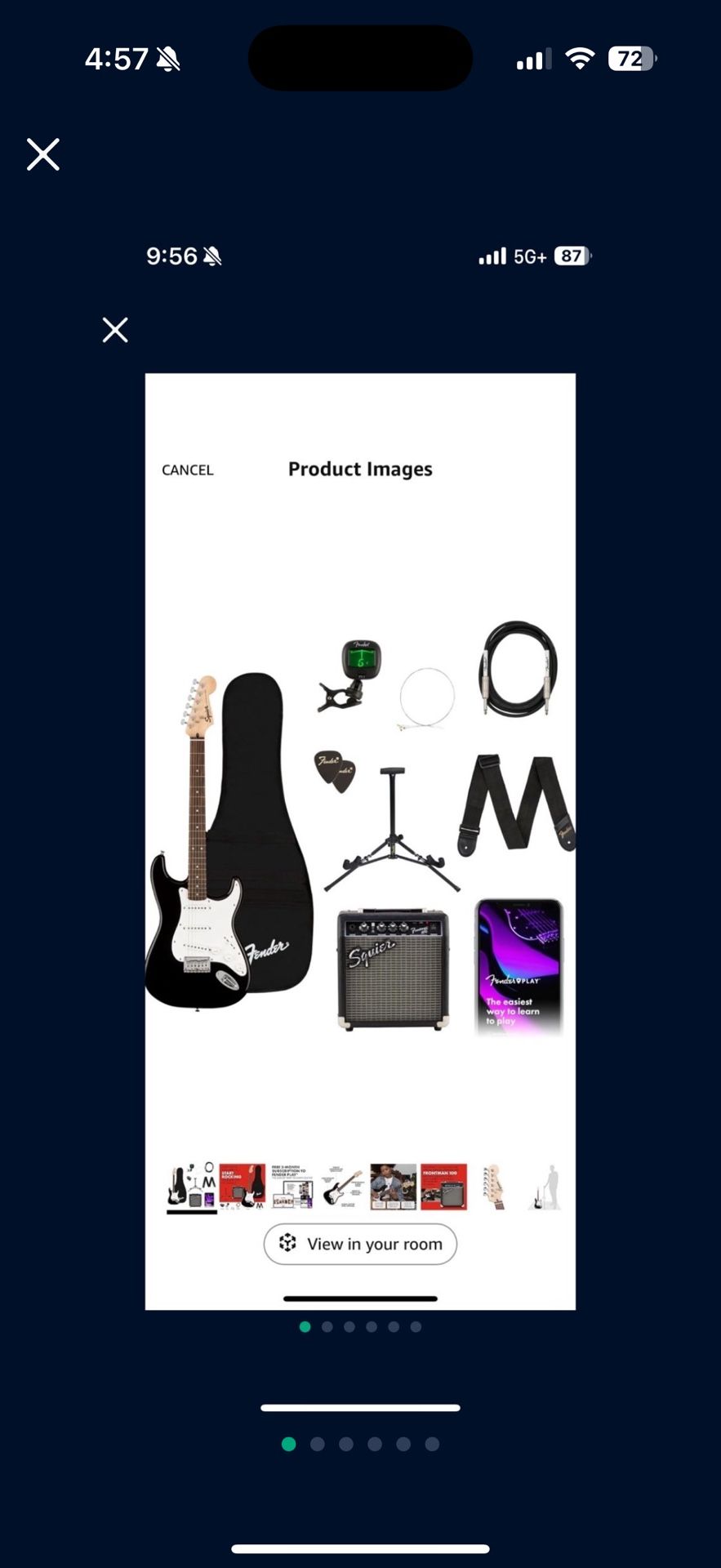 Fender Electric Guitar Great For Beginners