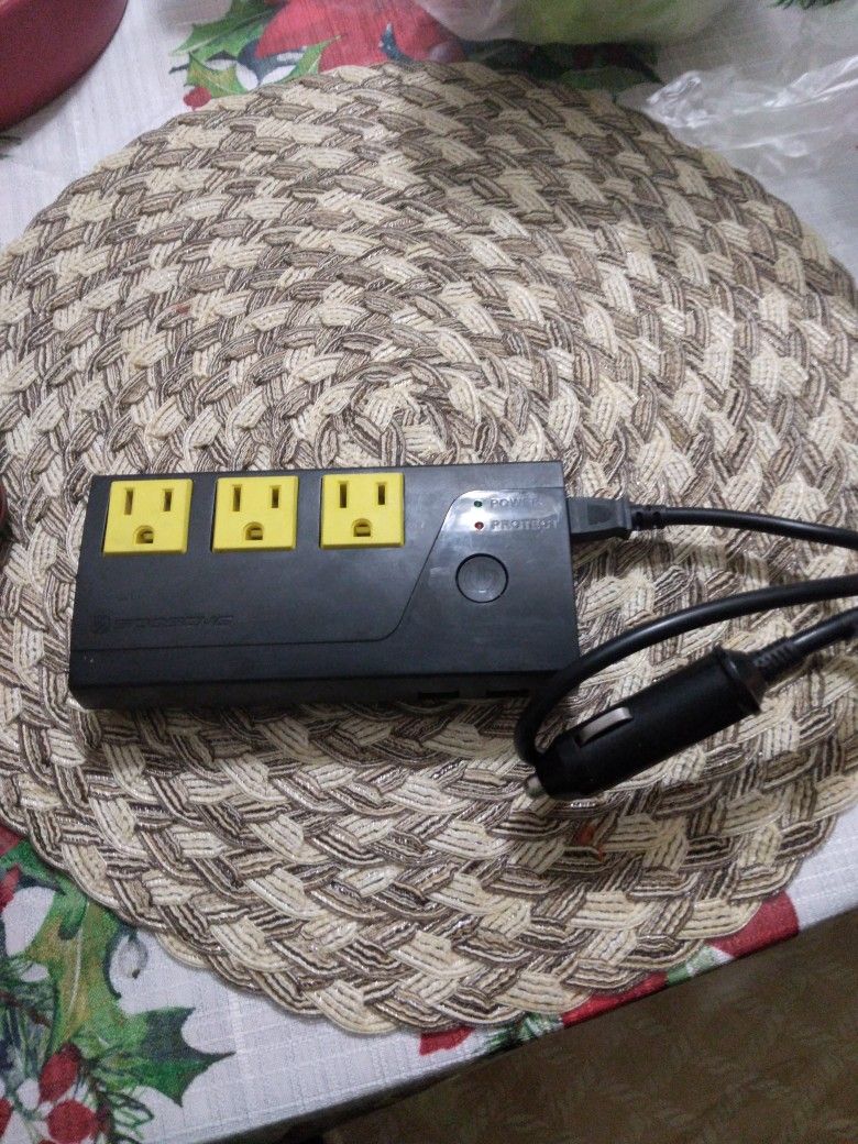 Scosche 200W Portable Power Inverter with 4 USB ports