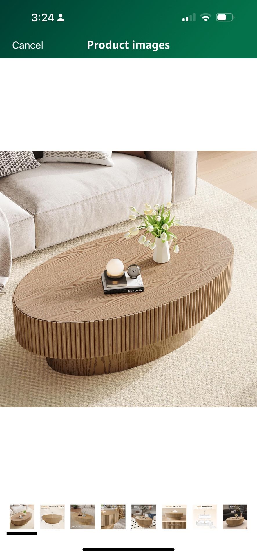 Natural Coffee Table