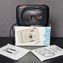 Vivitar 35mm Focus Free IC101 Panorama Film Camera