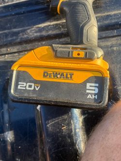 Dewalt 20v battery and impact