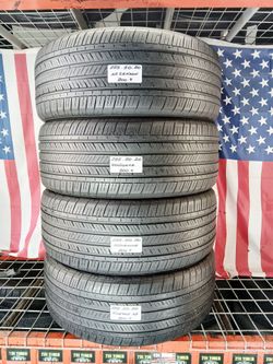 ✔️ Set of 4 Used Tires P255/50R20 GOODYEAR EAGLE ALL SEASON TOURING 255/50R20 SUV SMALL TRUCK TYRES 255 50 20