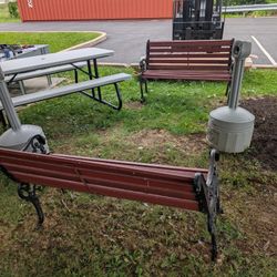 Two Benches Old Need Work