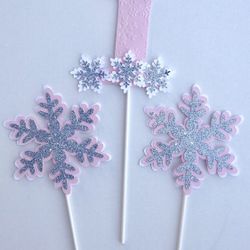 Snowflakes decorations/ birthday party