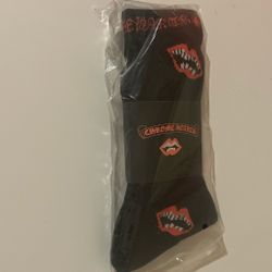 Chrome Heart black socks