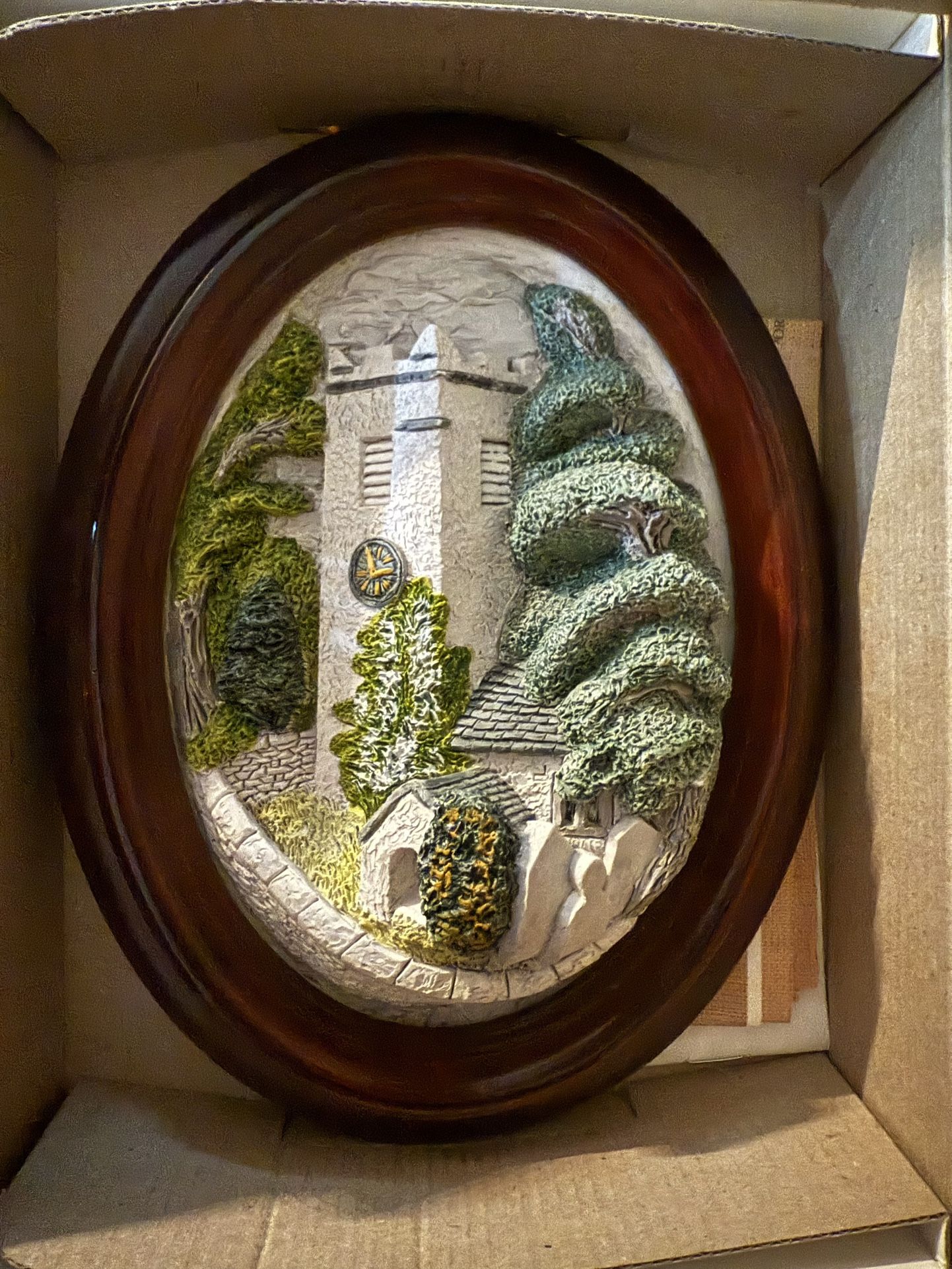 English Lakeland Legacy Grasmere church Collectible Plaque Original