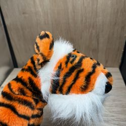 Vintage Golf Club Headcover Cover TIGER Orange Black White Animal