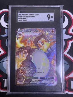 2021 POKÉMON SHINING FATES SV107 CHARIZARD VMAX ULTRA RARE SHINY VAULT 