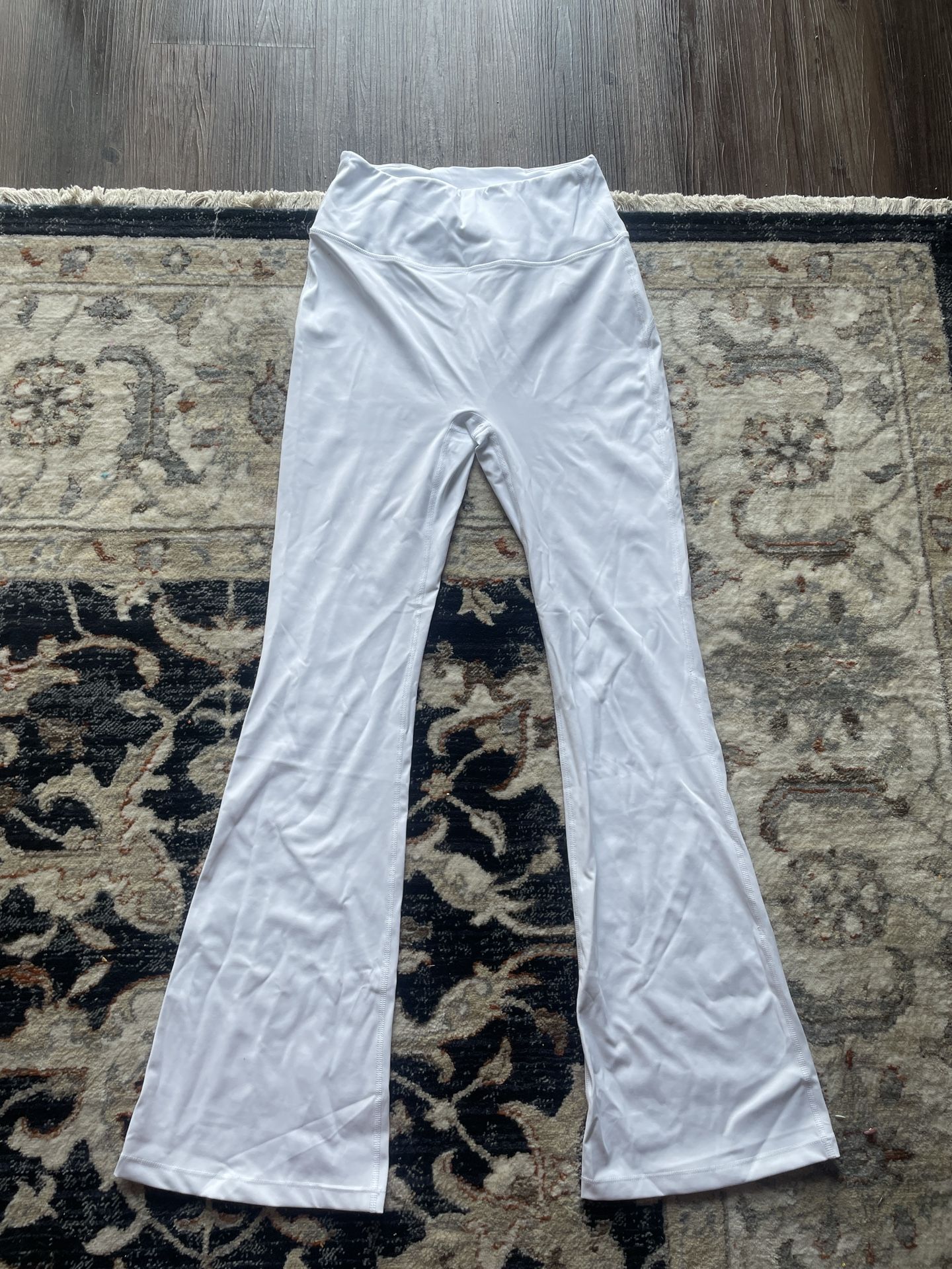 Lululemon white Flared Sweats