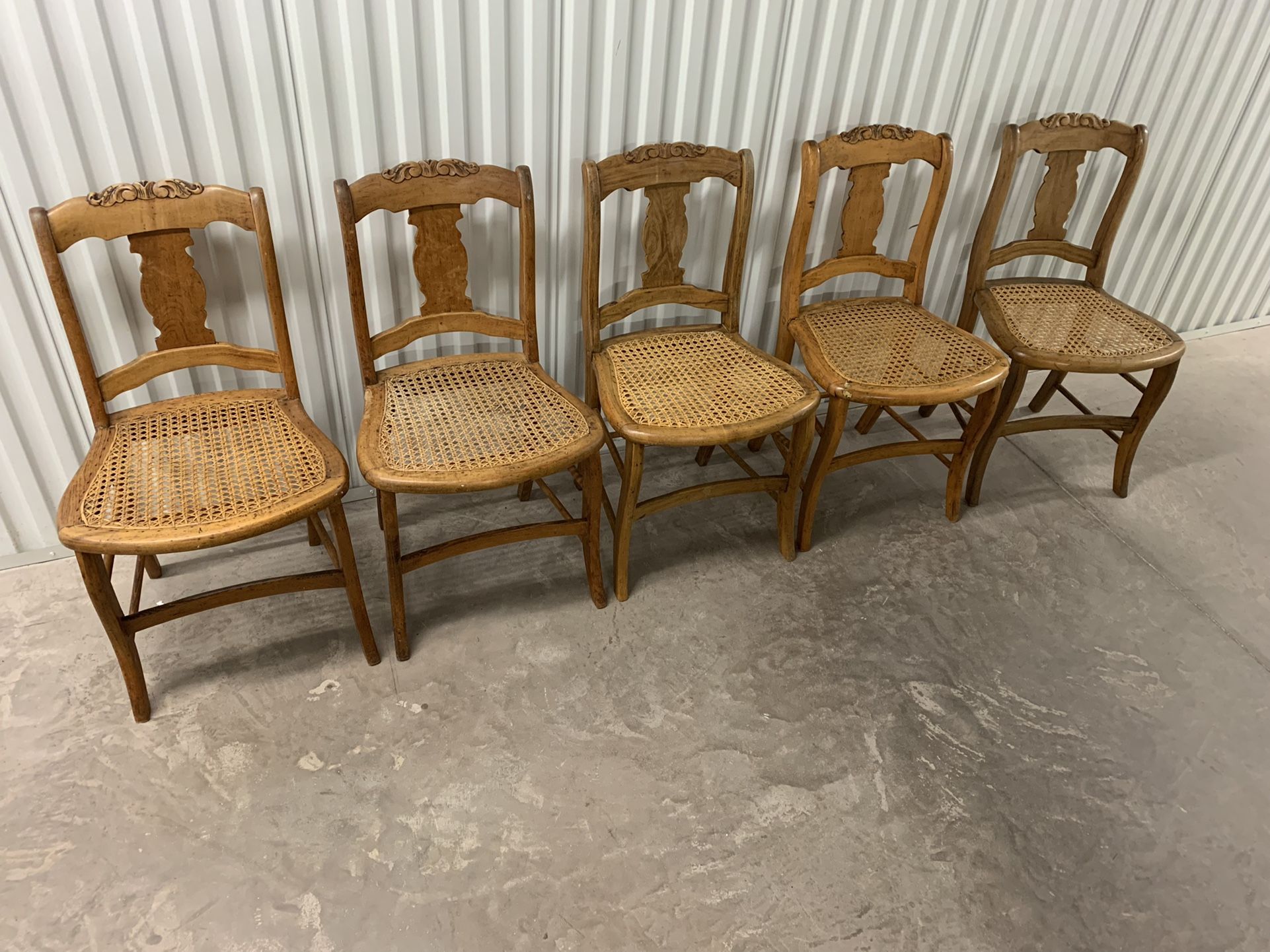 5 Vintage Chairs