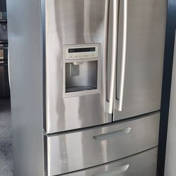 LG 4 Door Stainless Steel Refrigerator 