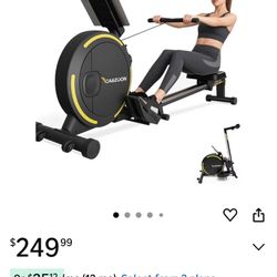 Rowing Machine With Tablet Holder New