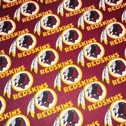 Washington Red Skins Football Pattern Fabric/Tela Deportes Football Basketball Baseball