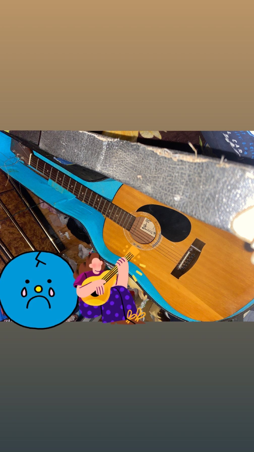 Vintage Acoustic Guitar