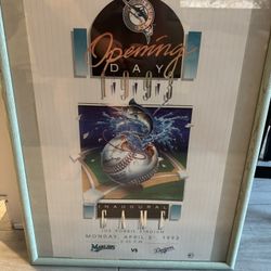 Florida Marlins Opening Day Inaugural Game 1993