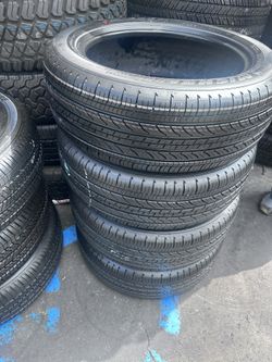 Set Of Four Used Tires Micheline 215/55R17$280