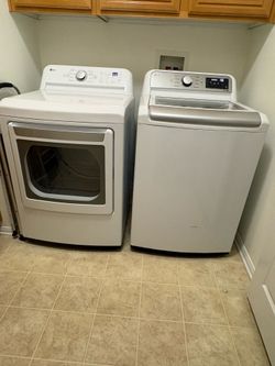 LG Washer & Dryer mega capacity