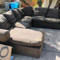 Large Goose Dawn Sectional
