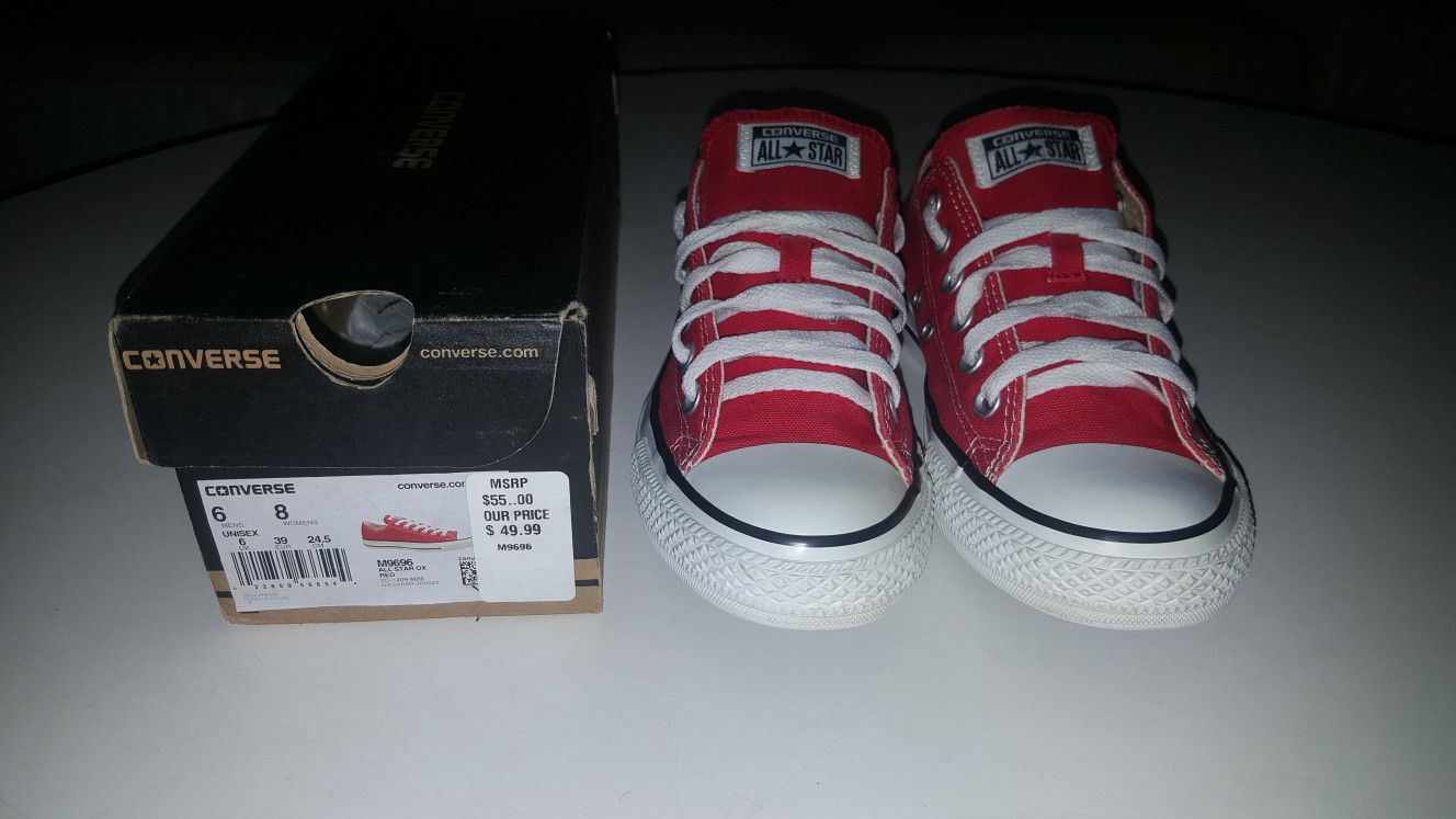 Red converse All*Stars