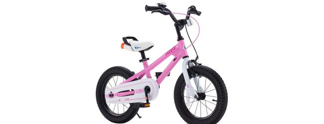 12” Royalbaby girls bike pink