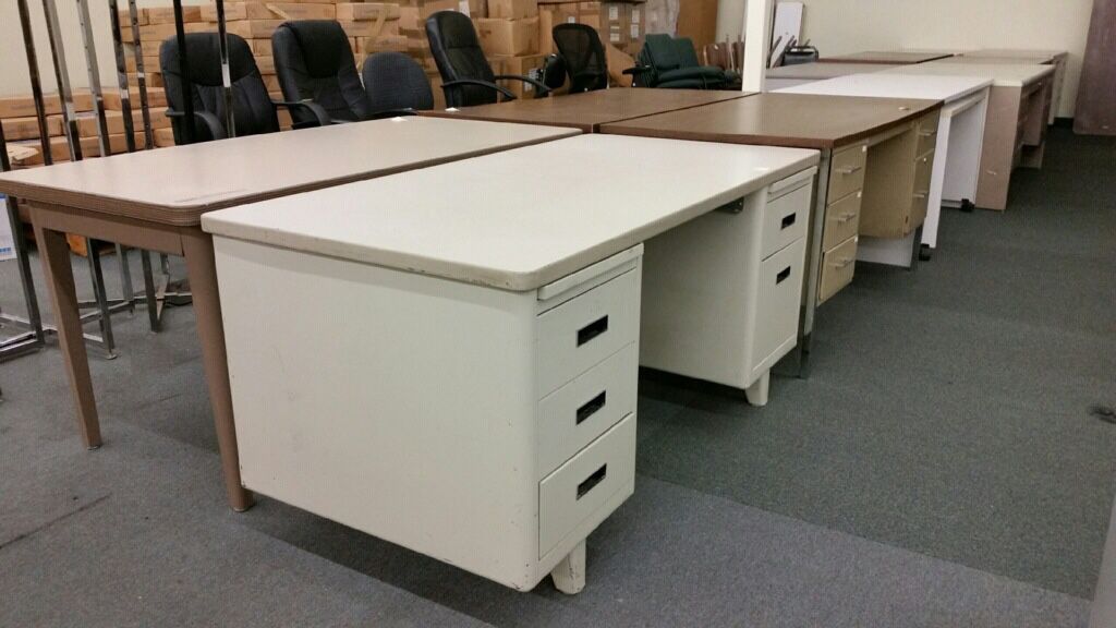 Assorted Metal Desks - Warehouse Sale - By Appointment