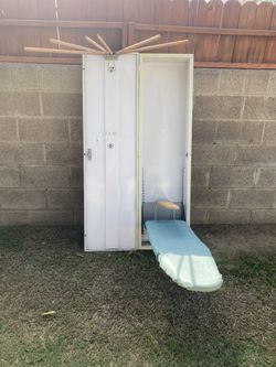 Vintage Ironing Board Closet