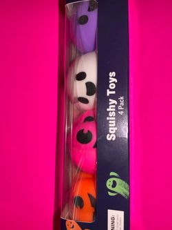 Halloween Squishy Toys 4 Pack