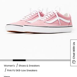 Vans soft pink