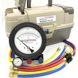 BAC-FLO-5 Backflow Test Kit Great Condition HVAC, Water Pressure.