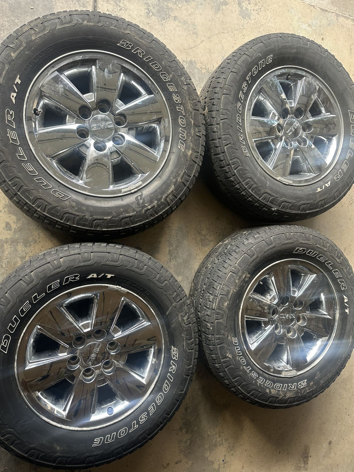 4 GMC wheels rims Yukon sierra Denali suburban 6 lug 18 inch “ 265 65 18