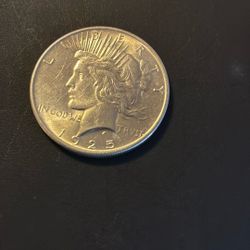 1925 Silver Peace Dollar