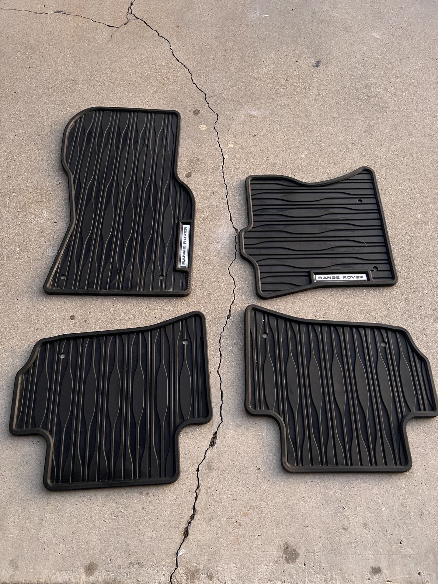 Range Rover Velar All Weather Floor Mats 2019