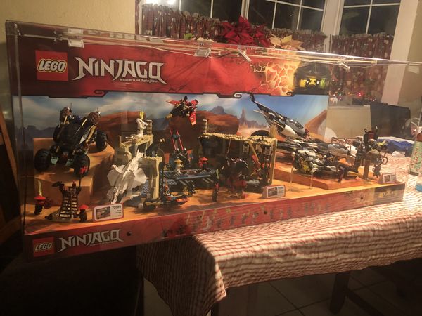 Legos Ninjago Masters Of Spinjitsu Toys R Us Display Case For Sale