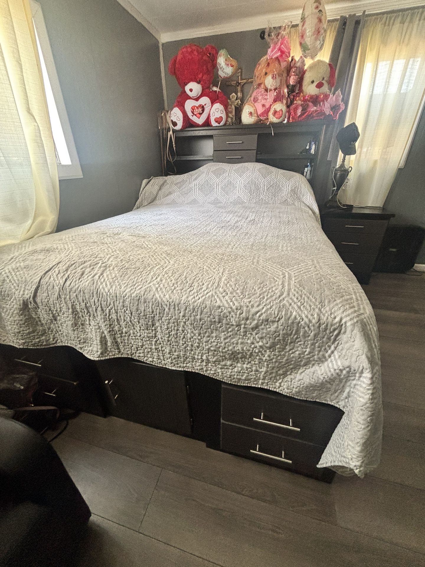 Bed Frame With 25 Drawers