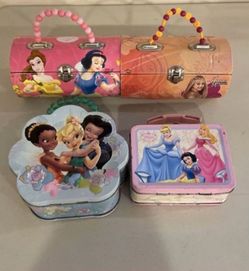 Disney Princess & Hannah Montana  Tins