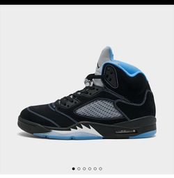 Size 12- Jordan 5 Black Metallic UNC