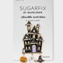 Sugarfix by BaubleBar "Afterlife Activities" Halloween brooch