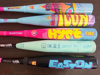 Easton Rawlings Bats