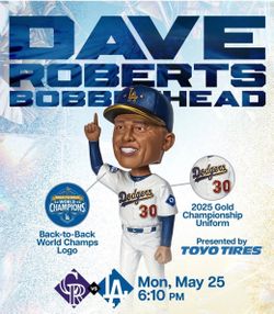 Dave Robert’s Dodger Bobblehead