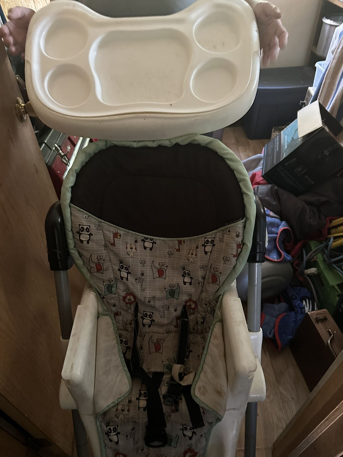 Adjustable Folding High Chair