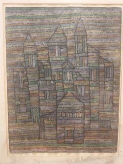 Signed And Numbered Art Print Possibly By Paul Klee