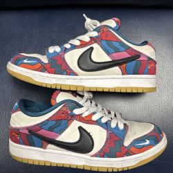Size 7 - Nike Dunk Low Pro SB x Parra Abstract Art 2021