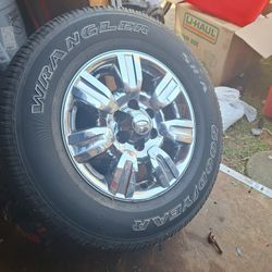 New Tires And Rims P275/65 R18
