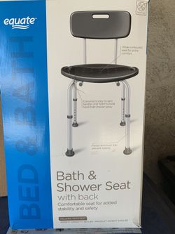 Bath & Shower Equote- Seat New Condition In Box 
